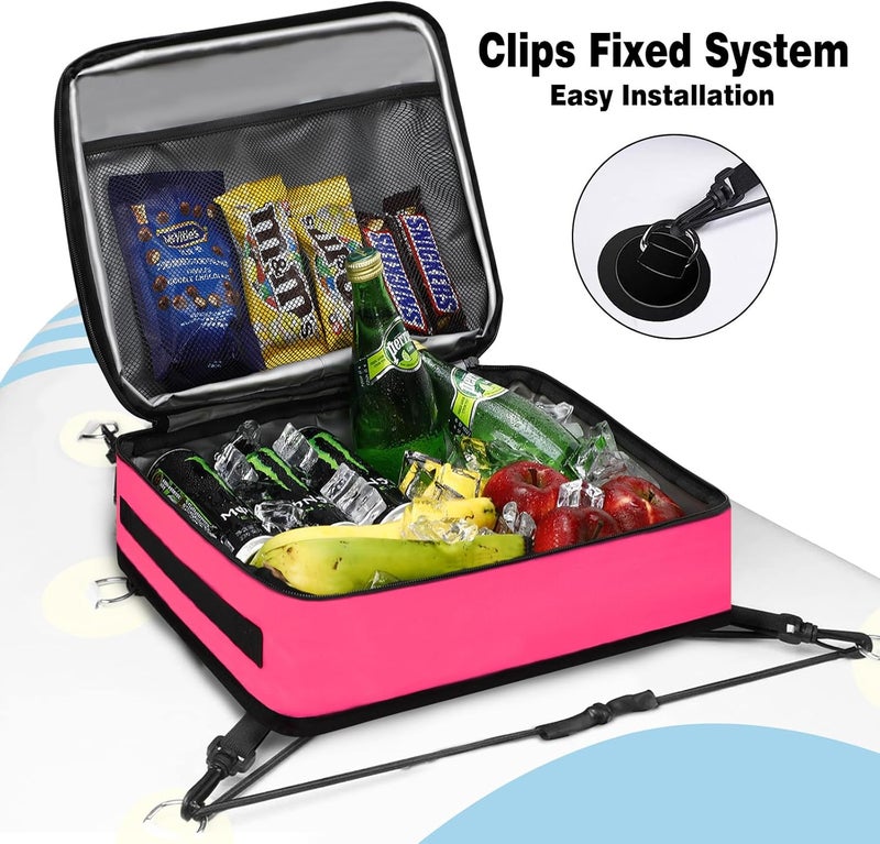 WITSTEP Paddle Board Cooler Bag, Waterproof Surf Sup Deck Cooler Bag Insulated Leakproof 10 Cans, Sup Paddle Board Accessories Bag for Stand Up Paddleboard and Kayak - Image 3